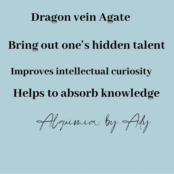 Dragon vein agate beaded handcrafted bracelet/rosary link adjustable - Picture 7 of 12